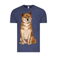 Vintage Denim shiba inu Vintage Tee - RanaPortraitStore
