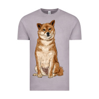 Vintage Zinc shiba inu Vintage Tee - RanaPortraitStore