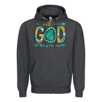 Smoke with god all things are possible with turquoise gemstone bbs Zipper Hoodie - BundleAndBundleShop