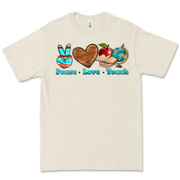 Bone peace love teach Premium Tee - NancyCooperArtShop