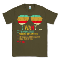 Army Green I Want to Break Free to Ride My Bicycle Want It All Classic Tee - Bettercallsaul