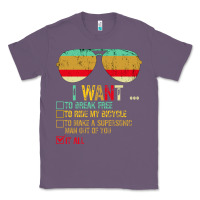 Lavender I Want to Break Free to Ride My Bicycle Want It All Classic Tee - Bettercallsaul