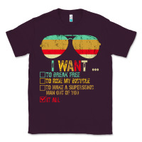 Plum I Want to Break Free to Ride My Bicycle Want It All Classic Tee - Bettercallsaul