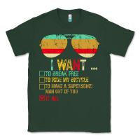 Sports Green I Want to Break Free to Ride My Bicycle Want It All Classic Tee - Bettercallsaul