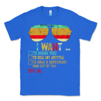 True Royal I Want to Break Free to Ride My Bicycle Want It All Classic Tee - Bettercallsaul