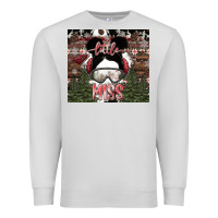 Dove Grey Little Miss Premium Sweatshirt - CowhideDigitalArt