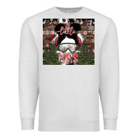 Oatmeal Heather Little Miss Premium Sweatshirt - CowhideDigitalArt
