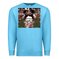 Ocean Blue Little Miss Premium Sweatshirt - CowhideDigitalArt