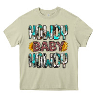 Western Howdy Baby Howdy Heavy Core Tee | Teevron
