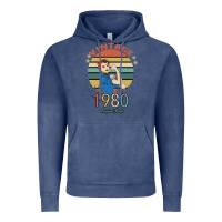 Vintage Denim Vintage 1980 Original Parts Women 40th Birthday Vintage Hoodie - Bettercallsaul