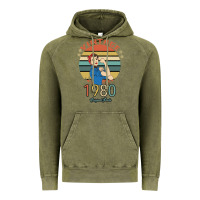 Vintage Olive Vintage 1980 Original Parts Women 40th Birthday Vintage Hoodie - Bettercallsaul