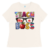 Bone teach like a boss Ladies Tee - NancyCooperArtShop