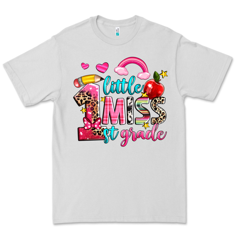 Little Miss First Grade Premium Tee by NancyCooperArtShop | Teevron