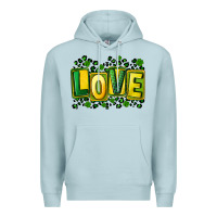 Blue Mist St. Patrick's Day love Premium Hoodie - FaDigitalArtStudio