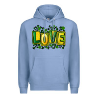 Colony Blue St. Patrick's Day love Premium Hoodie - FaDigitalArtStudio