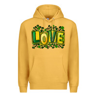 Mustard St. Patrick's Day love Premium Hoodie - FaDigitalArtStudio