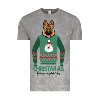 Cloud Rock German shepherd dog Christmas Vintage Tee - Bettercallsaul