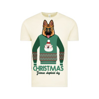 Vintage Arctic German shepherd dog Christmas Vintage Tee - Bettercallsaul