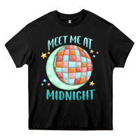 Black meet me at midnight Heavy Core Tee - MaliasSmallBusiness