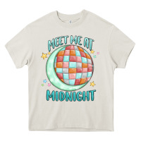 Cream meet me at midnight Heavy Core Tee - MaliasSmallBusiness