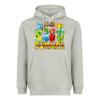 Moon Dust Hello Summer Heavyweight Hoodie - CowhideDigitalArt