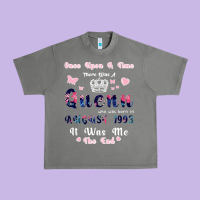 Once Upon A Time There Was A Queen Who Was Born I Urban Heavy Tee Designed By Bettercallsaul