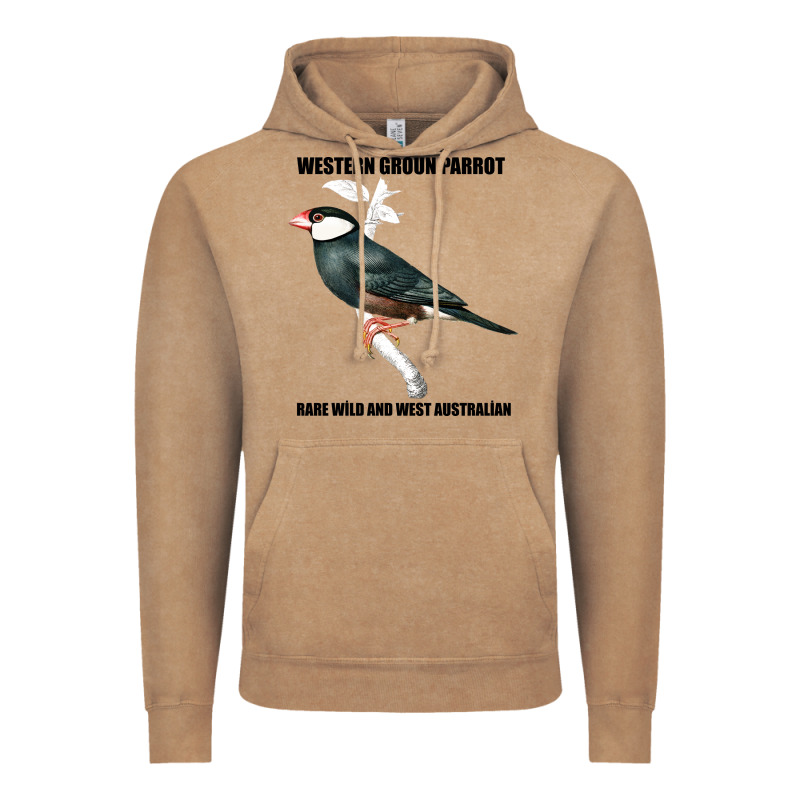 Western Ground Parrot Rare Wild And West Australia Vintage Hoodie by Bettercallsaul | Teevron