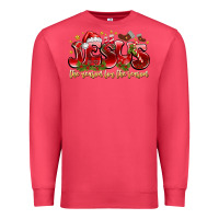 Cardinal Jesus The Reason For The Season Premium Sweatshirt - CowhideDigitalArt