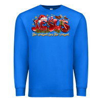 True Royal Jesus The Reason For The Season Premium Sweatshirt - CowhideDigitalArt