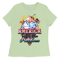 America Ice Cream Ladies Tee | Teevron