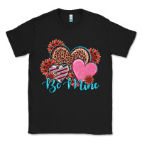 Black valentine's day be mine hearts sunflower Classic Tee - RanaPortraitStore