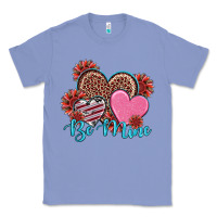 Colony Blue valentine's day be mine hearts sunflower Classic Tee - RanaPortraitStore