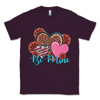 Plum valentine's day be mine hearts sunflower Classic Tee - RanaPortraitStore