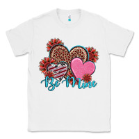 White valentine's day be mine hearts sunflower Classic Tee - RanaPortraitStore