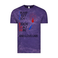 Cloud Purple trump biden cars Vintage Tee - Bettercallsaul