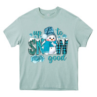 Arona up to snow good and cute snowman Heavy Core Tee - NancyCooperArtShop