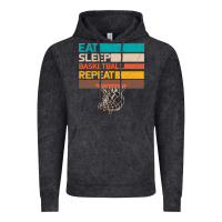 Vintage Arctic Eat Sleep Basketball Repeat Vintage Hoodie - Bettercallsaul