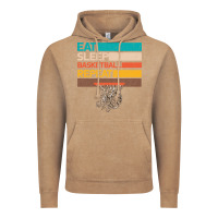 Vintage Coffee Eat Sleep Basketball Repeat Vintage Hoodie - Bettercallsaul