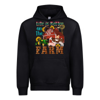 Black western life is better on the farm Urban Hoodie - Artiststas