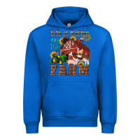 Cobalt western life is better on the farm Urban Hoodie - Artiststas