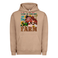 Pigment Burro western life is better on the farm Urban Hoodie - Artiststas