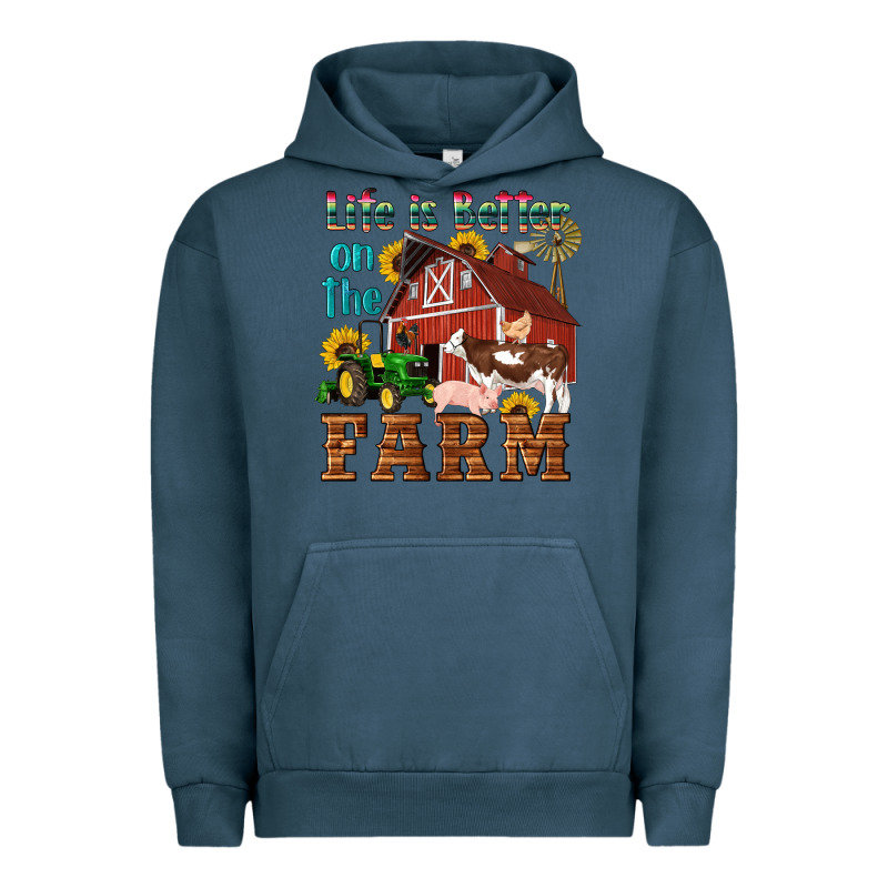 Western Life Is Better On The Farm Urban Hoodie by Artiststas | Teevron