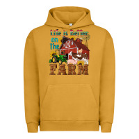 Pigment Peanut Butter western life is better on the farm Urban Hoodie - Artiststas