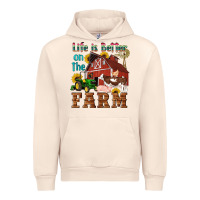 Sandshell western life is better on the farm Urban Hoodie - Artiststas