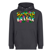 Smoke Summer Break Heavyweight Hoodie - CowhideDigitalArt