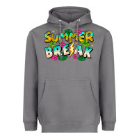 Storm Summer Break Heavyweight Hoodie - CowhideDigitalArt