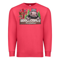 Cardinal IWant Hippopota maps For Christmas Premium Sweatshirt - CowhideDigitalArt