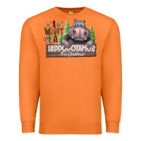 Carrot IWant Hippopota maps For Christmas Premium Sweatshirt - CowhideDigitalArt