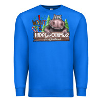 True Royal IWant Hippopota maps For Christmas Premium Sweatshirt - CowhideDigitalArt