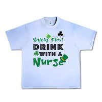 Grape Ice Safety First Drink With A Nurse Urban Heavy Tee - Bettercallsaul